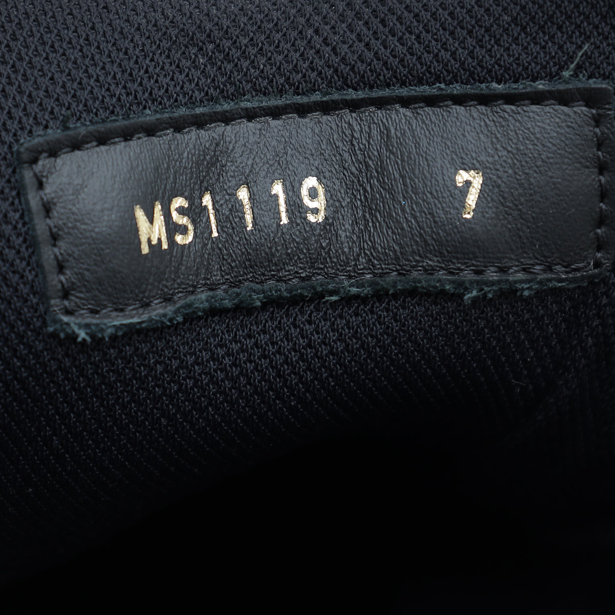 Louis Vuitton Black Monogram Embossed Luxembourg Trainer Sneaker 7