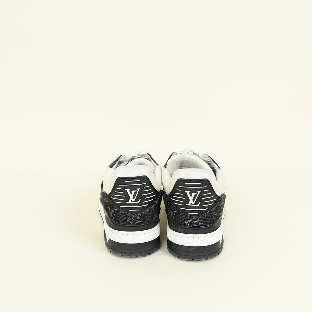 Louis Vuitton Denim Monogram Trainer Sneaker 7