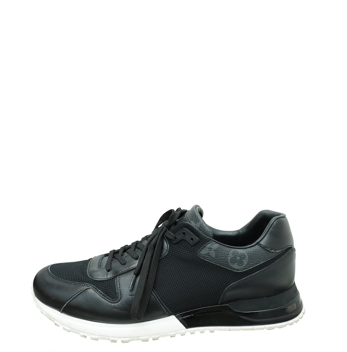 Louis Vuitton Black Monogram Run Away Sneakers 8