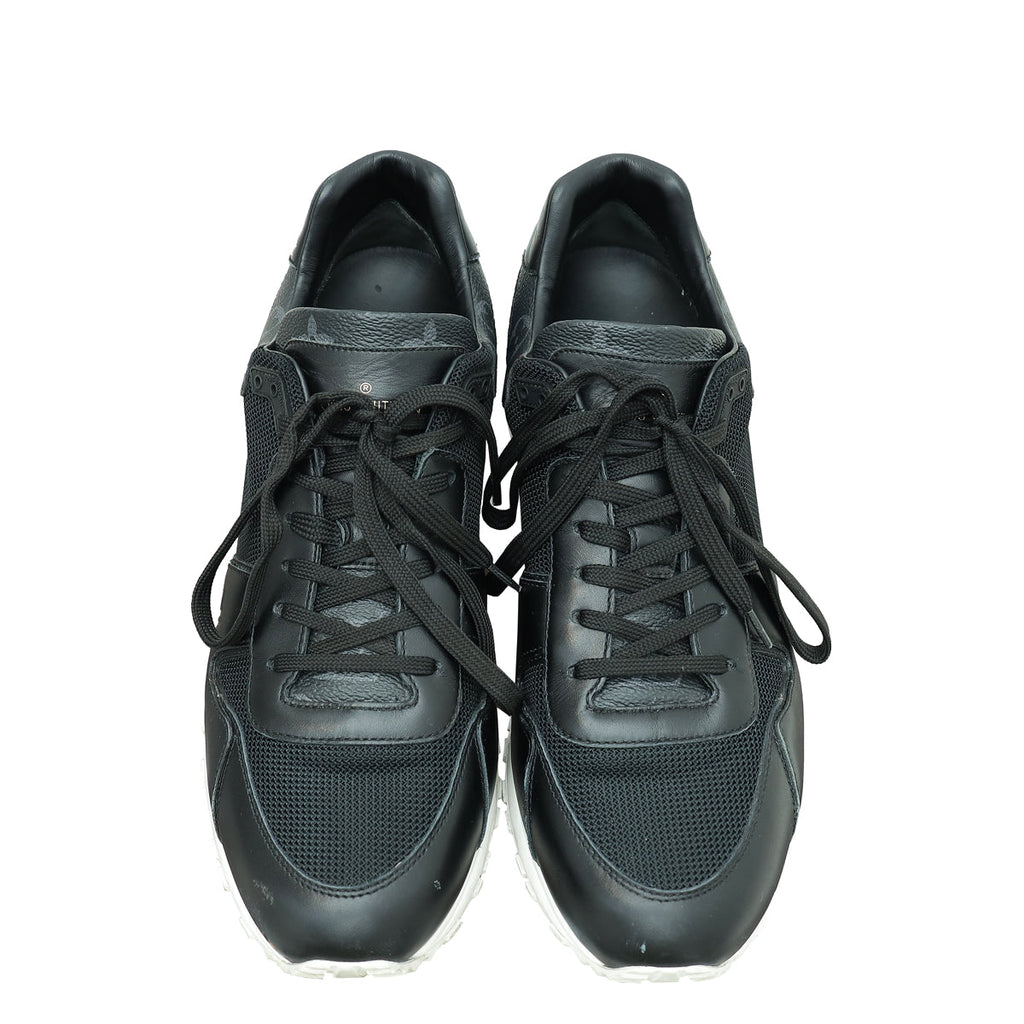 Louis Vuitton Black Monogram Run Away Sneakers 8