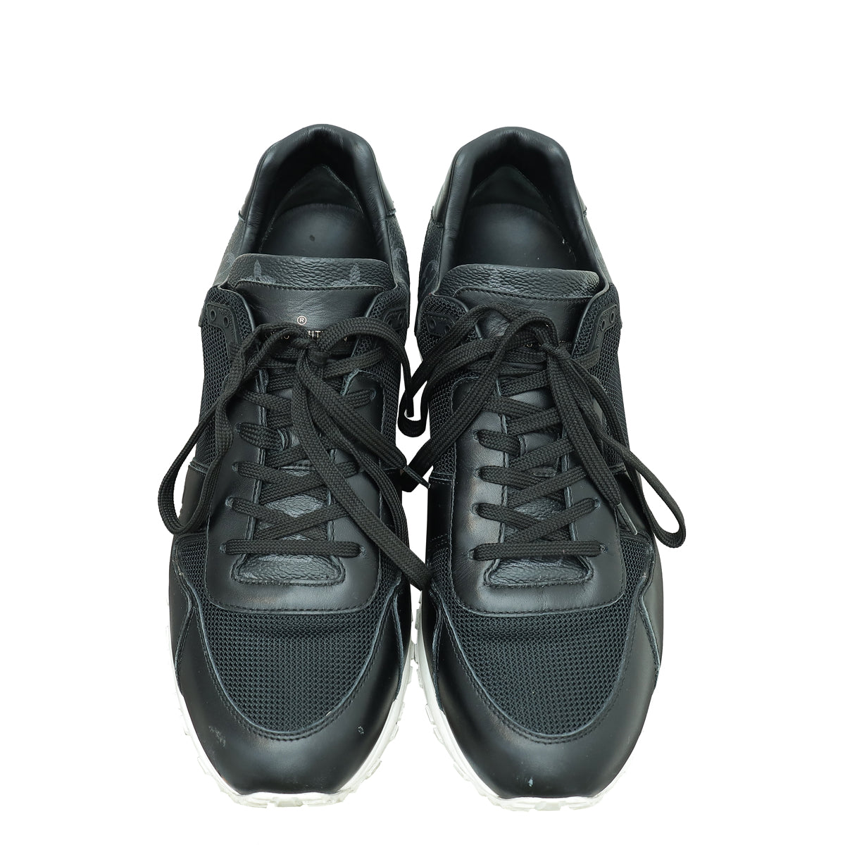 Louis Vuitton Black Monogram Run Away Sneakers 8