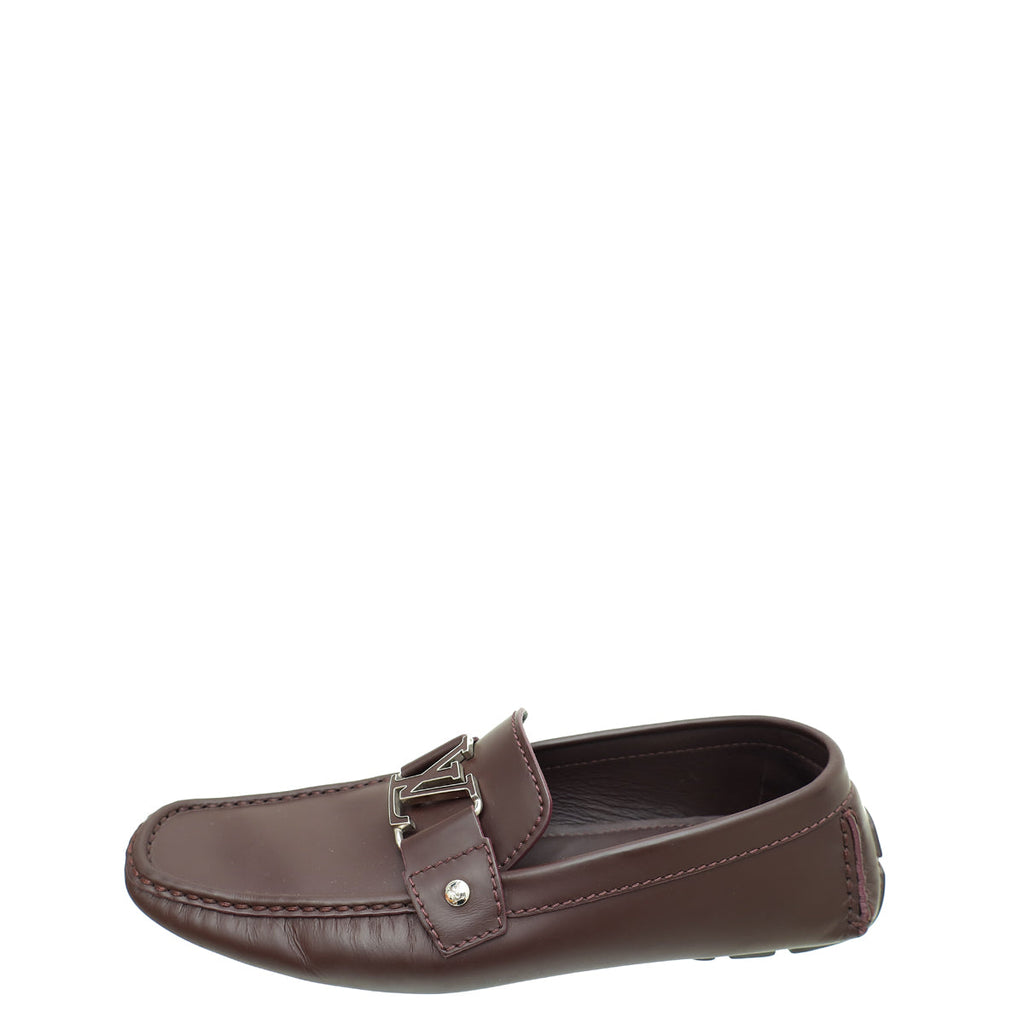 Louis Vuitton Burgundy Monte Carlo Loafer 8