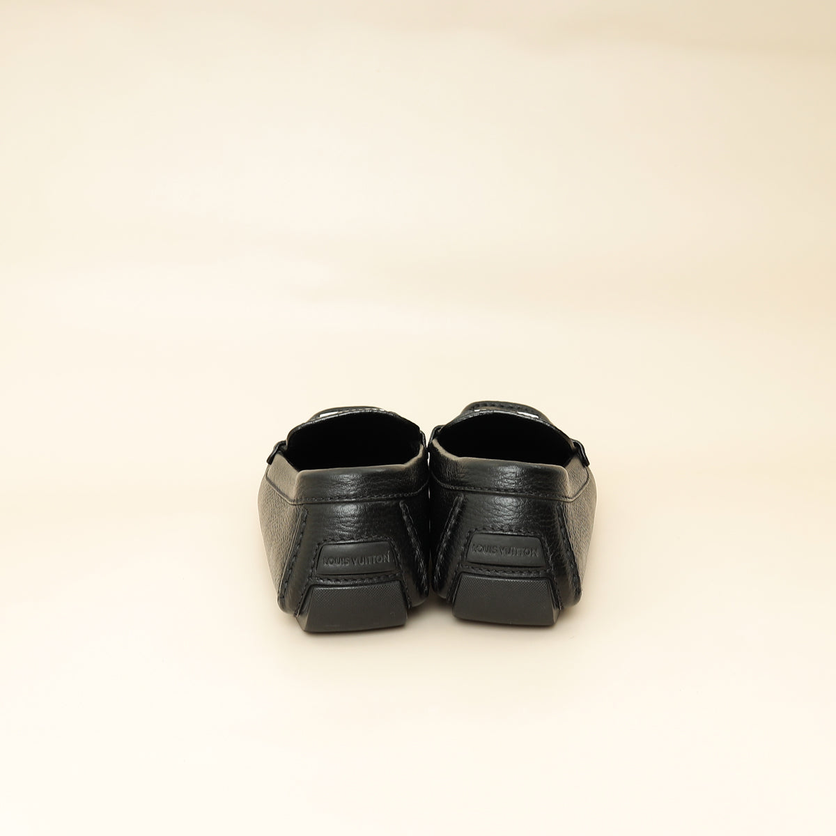 Louis Vuitton Black Monte Carlo Moccasins Men's Loafer 8