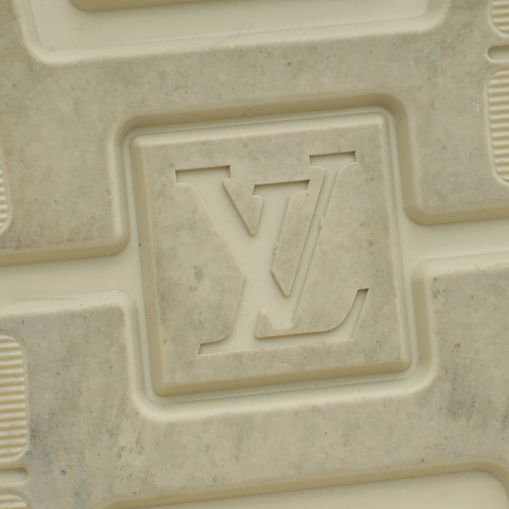 Louis Vuitton Beige Mesh and Suede Run Away Sneaker 9