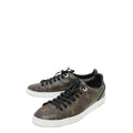 Louis Vuitton Monogram Black Frontrow Sneakers 38.5
