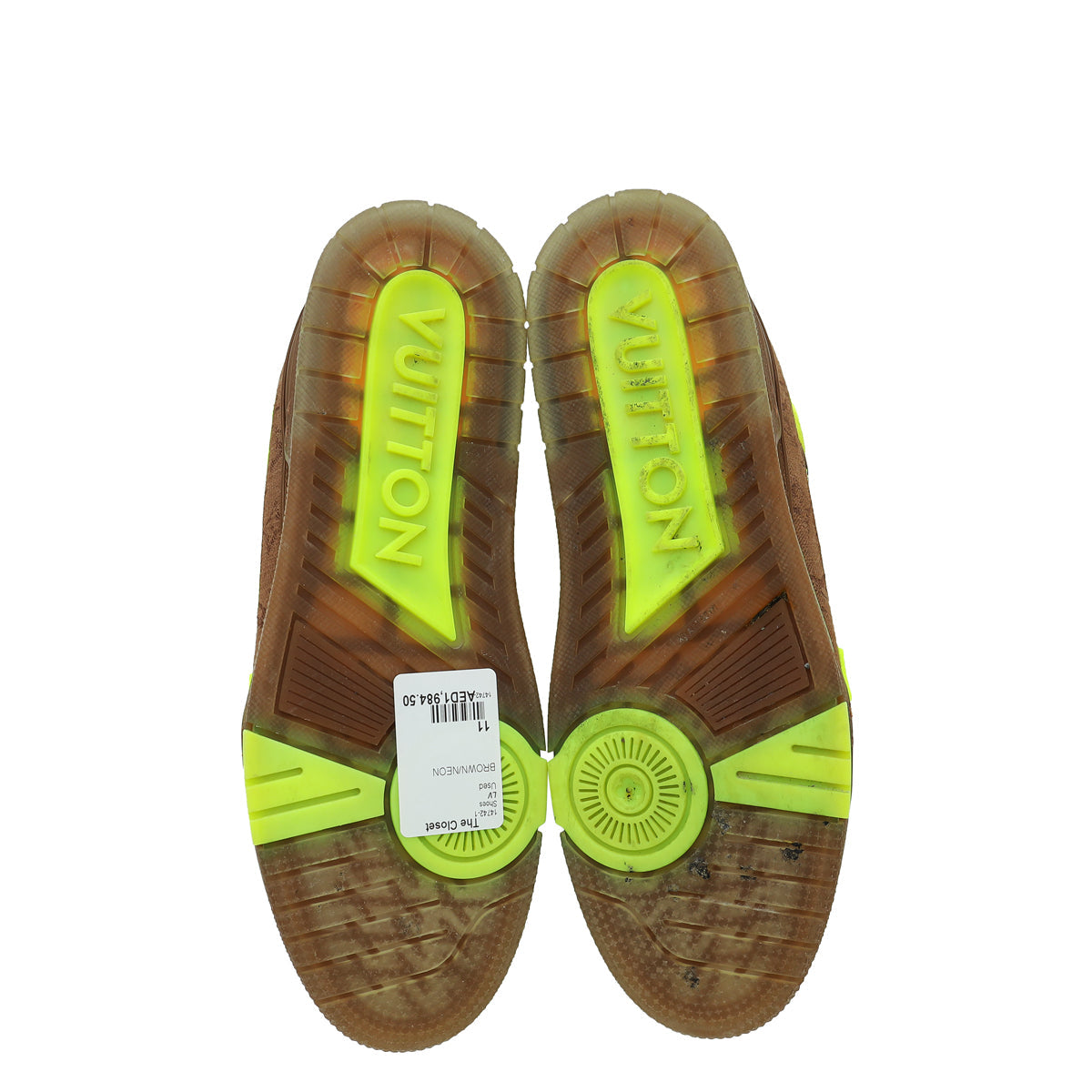 Louis Vuitton Monogram Embossed Trainer Sneaker 11