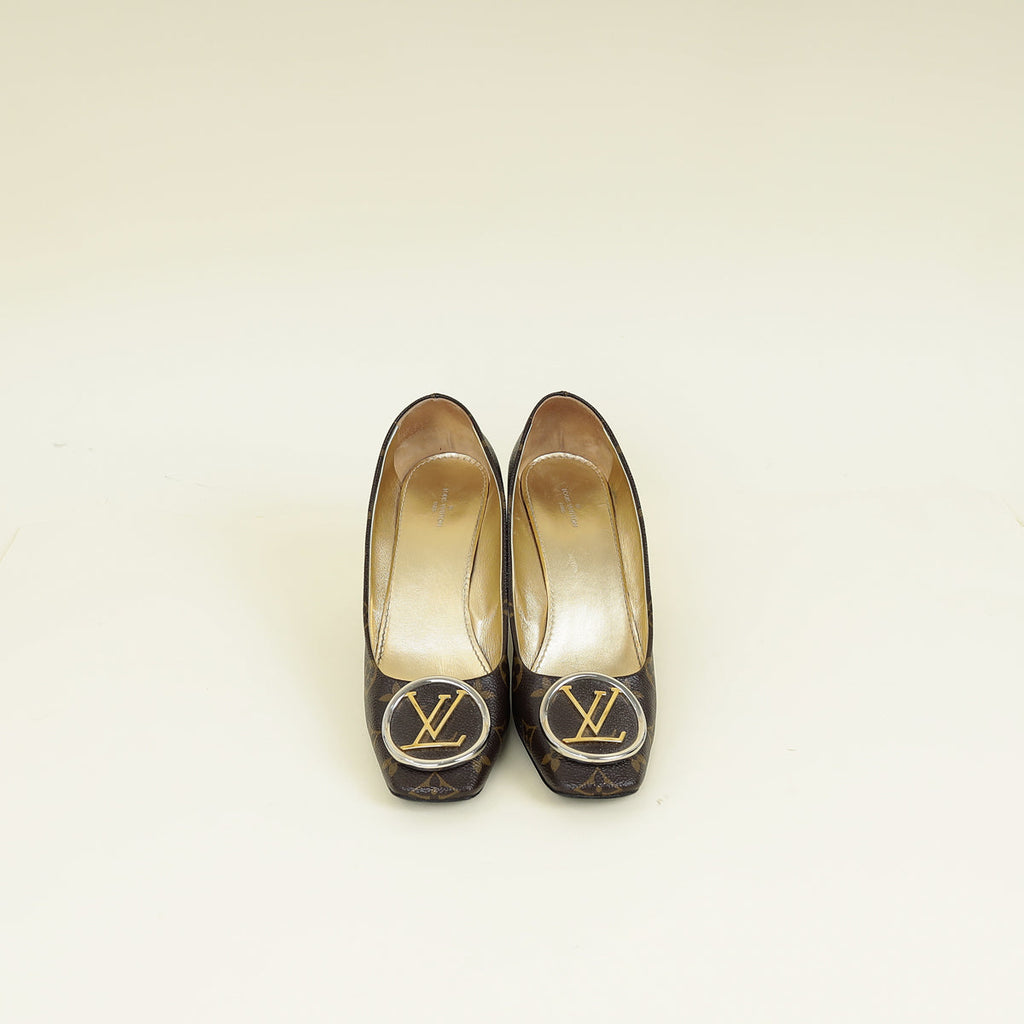 Louis Vuitton Monogram Madeleine Pump 40