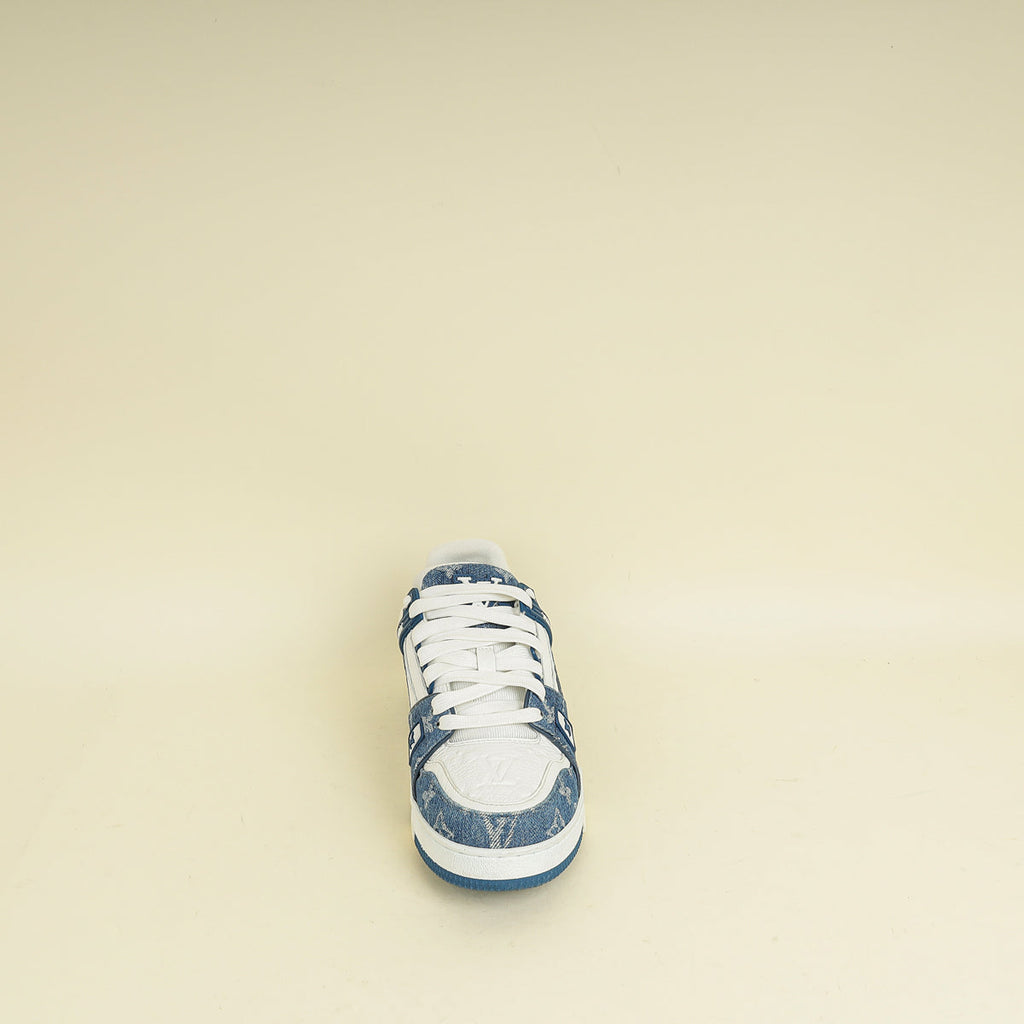 Louis Vuitton Blue Trainer Sneaker 39