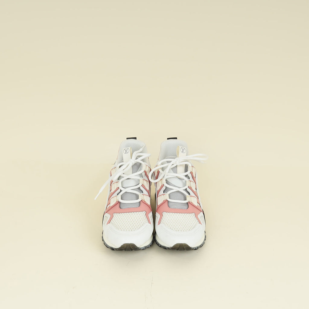 Louis Vuitton Bicolor Mesh Run Away Sneaker 35.5