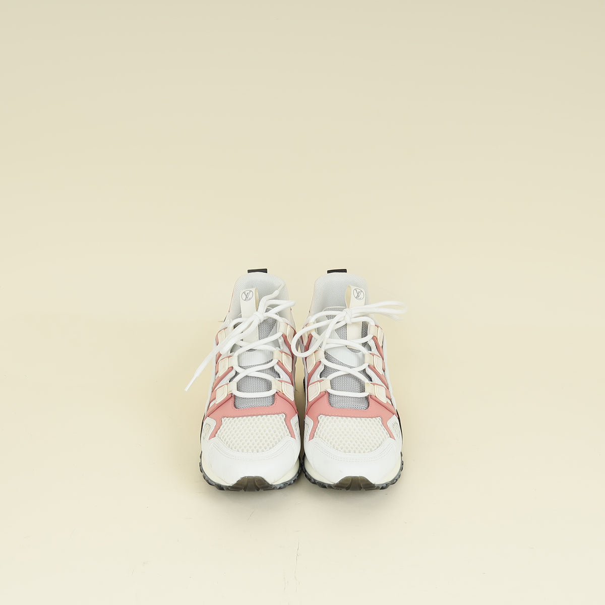 Louis Vuitton Bicolor Mesh Run Away Sneaker 35.5
