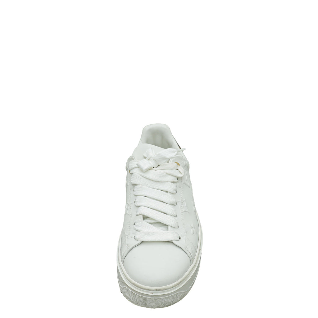 Louis Vuitton Bicolor Time Out Sneaker 35.5