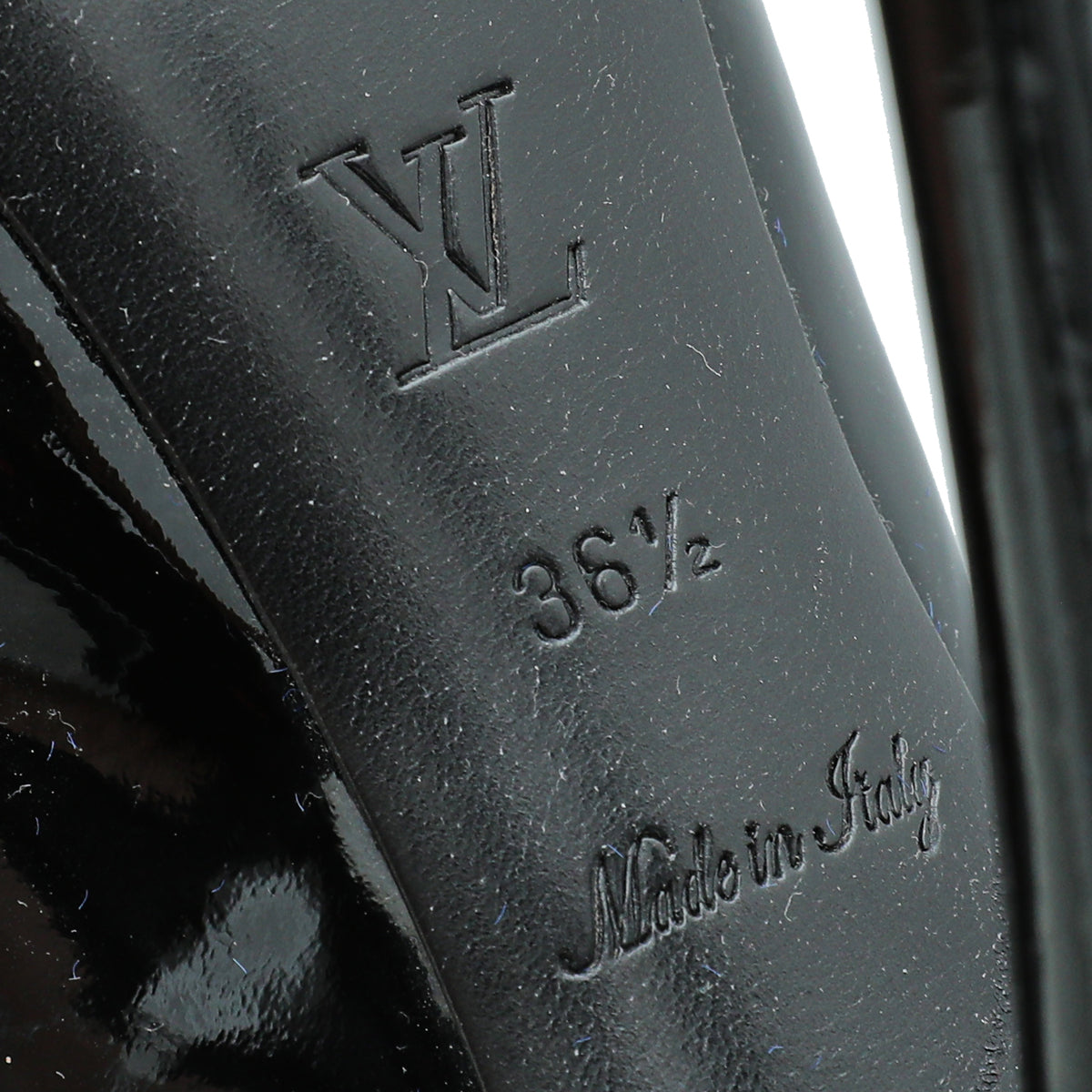 Louis Vuitton Black Oh Really Pumps 36.5