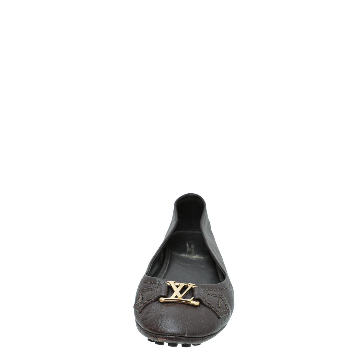 Louis Vuitton Brown Oxford Loafer 36.5