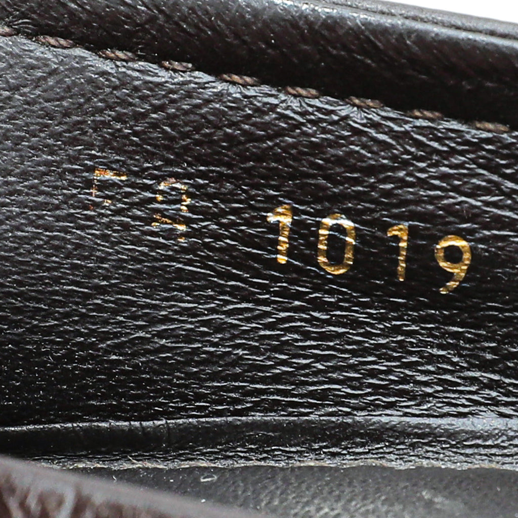 Louis Vuitton Brown Oxford Loafer 36.5