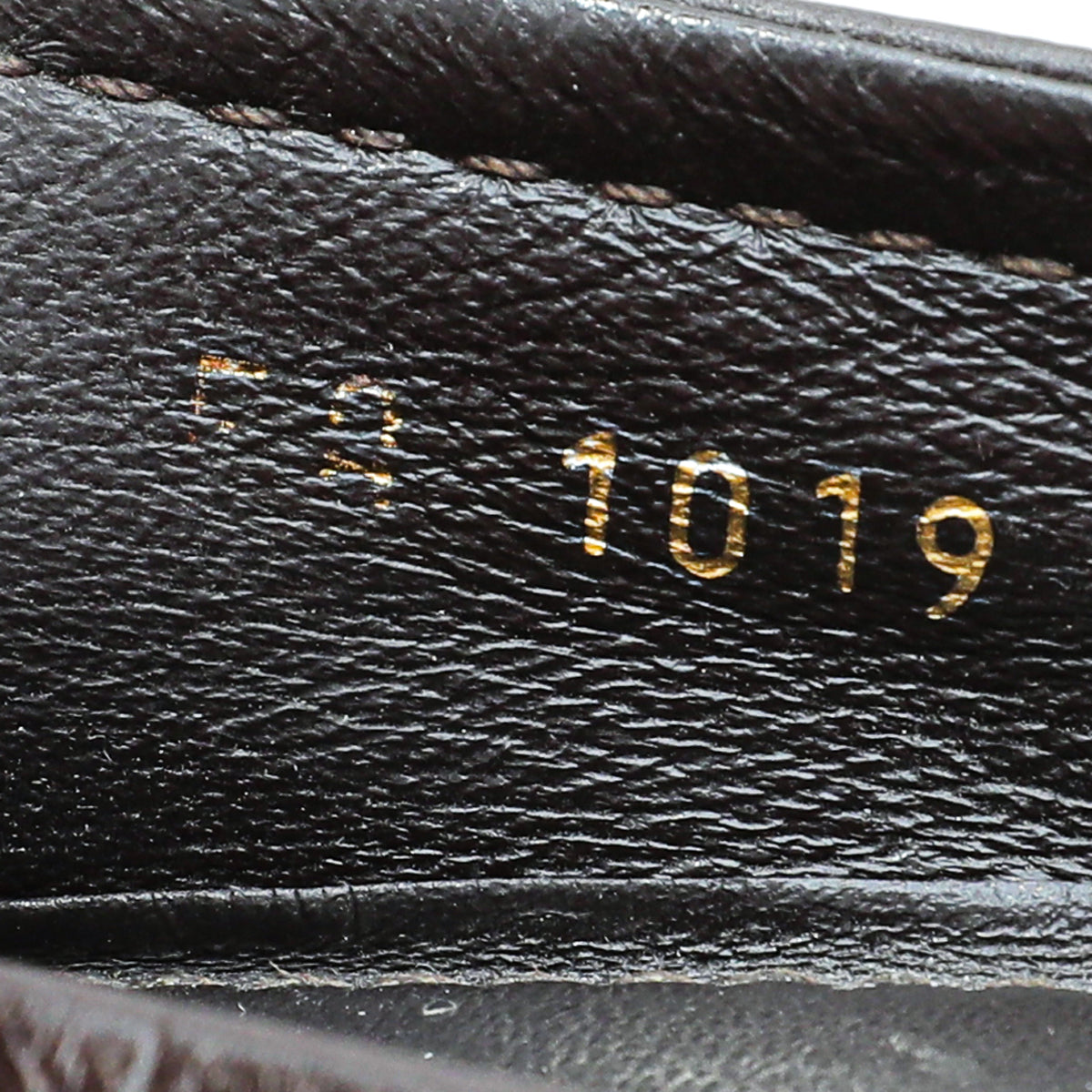 Louis Vuitton Brown Oxford Loafer 36.5