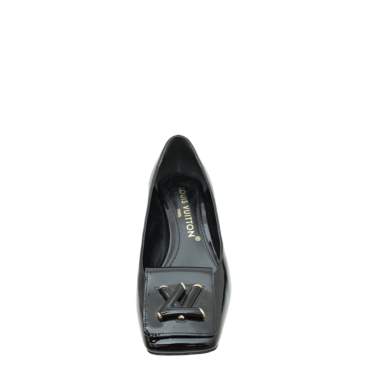 Louis Vuitton Noir Shake Low Heel Pump 36.5