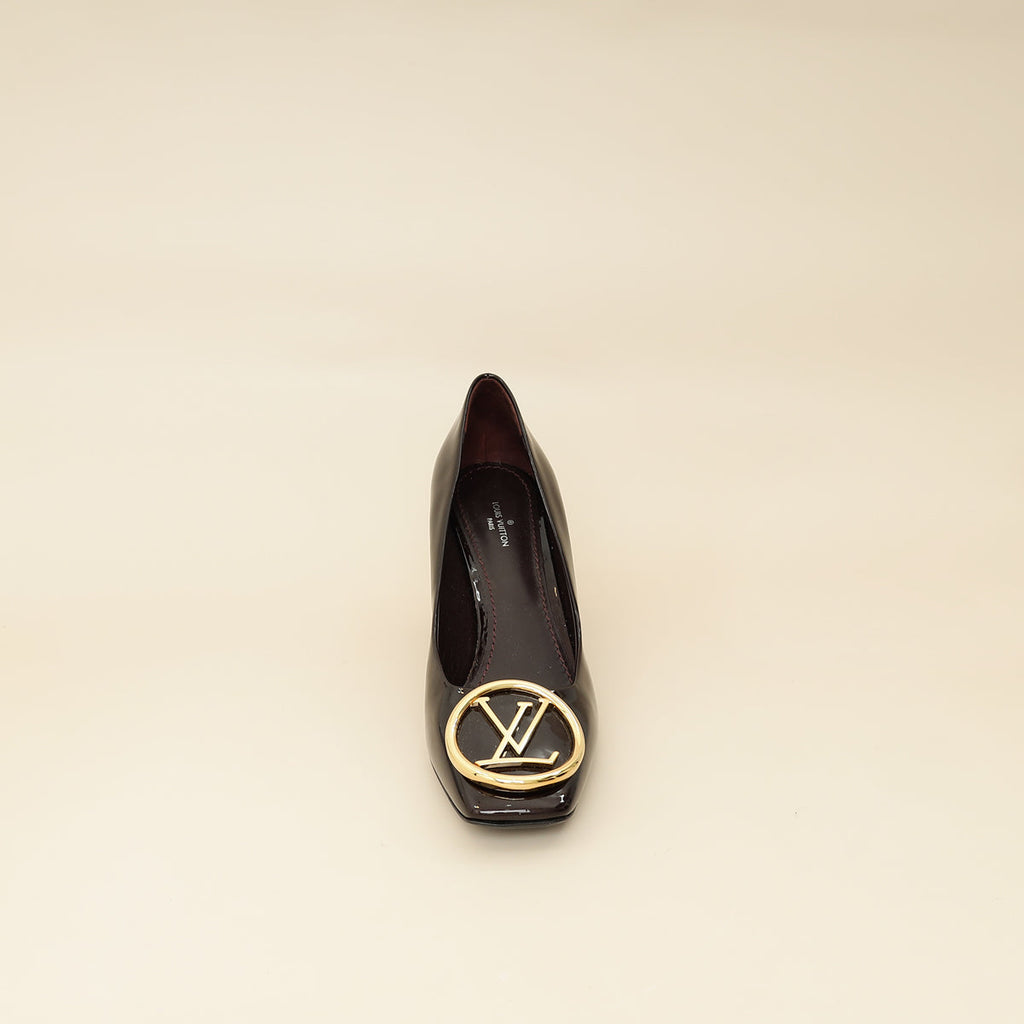 Louis Vuitton Amarante Vernis Madeleine Pump 37.5