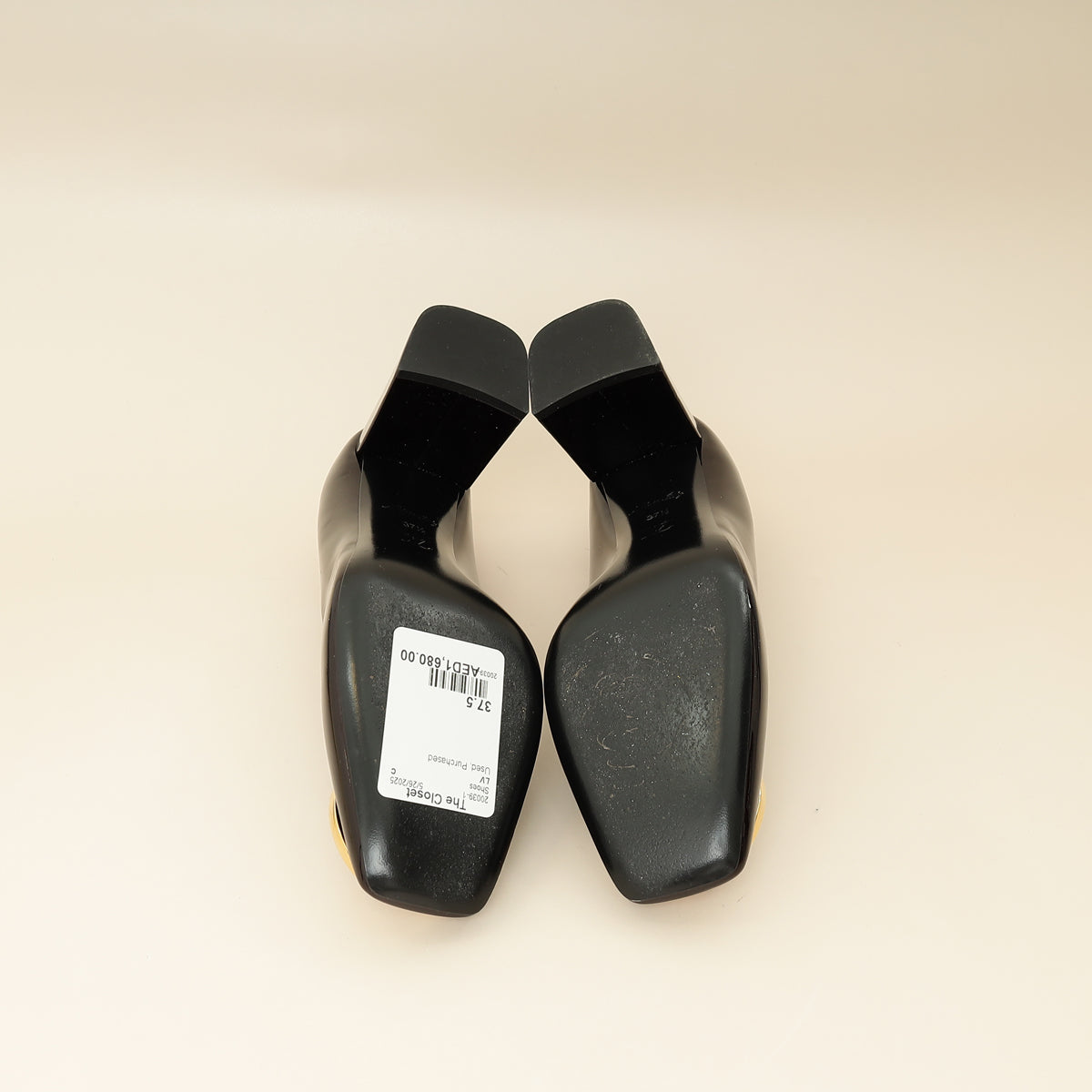 Louis Vuitton Amarante Vernis Madeleine Pump 37.5