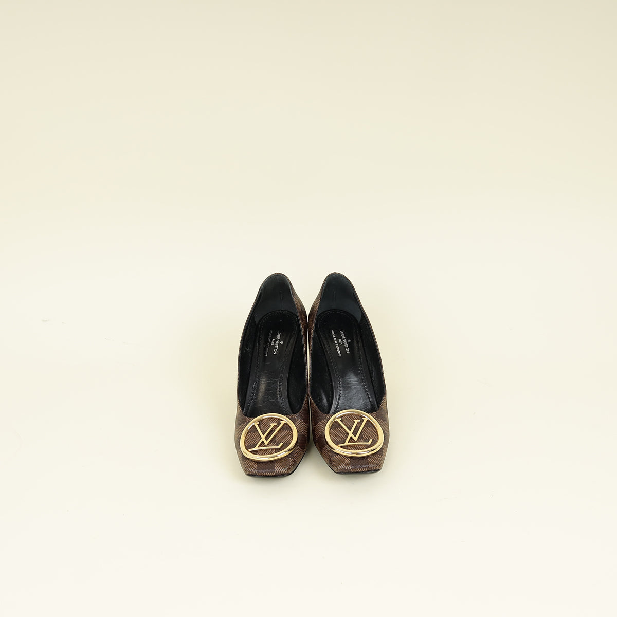 Louis Vuitton Damier Ebene Middle East Exclusive - Madeleine Pump 37.5