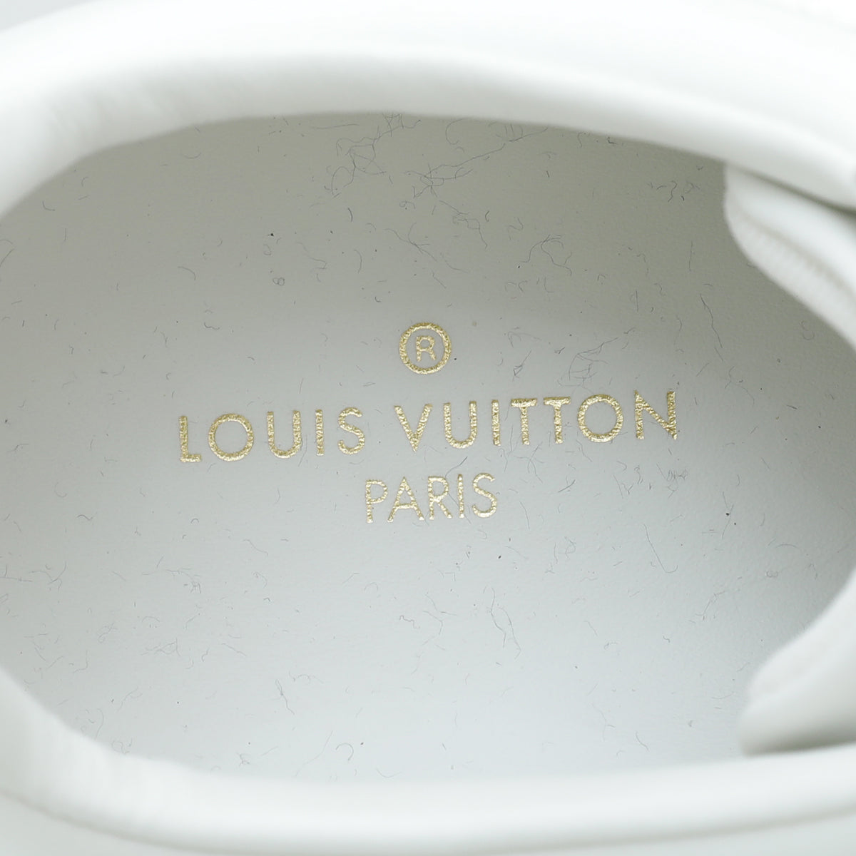 Louis Vuitton White Monogram Embossed Luxembourg Trainer Sneaker 7
