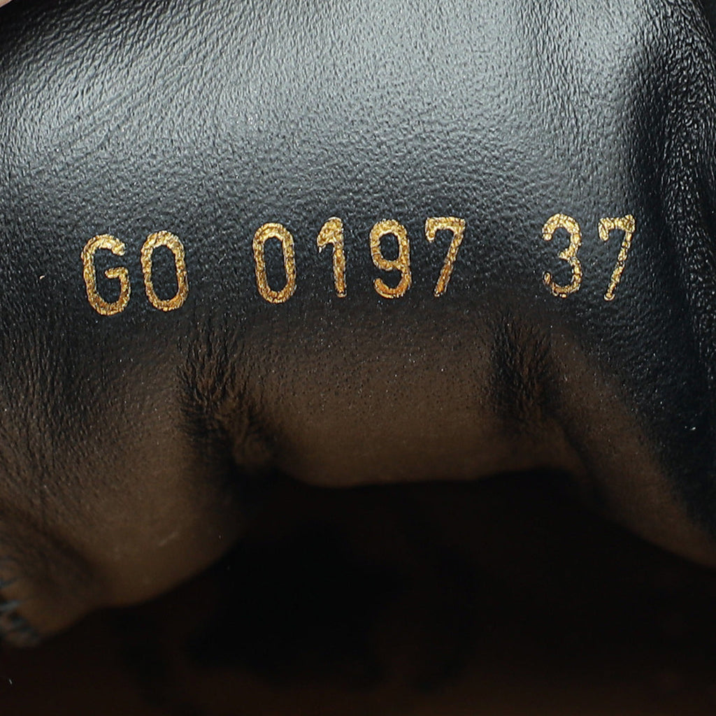 Louis Vuitton Monogram Black Run Away Sneaker 37