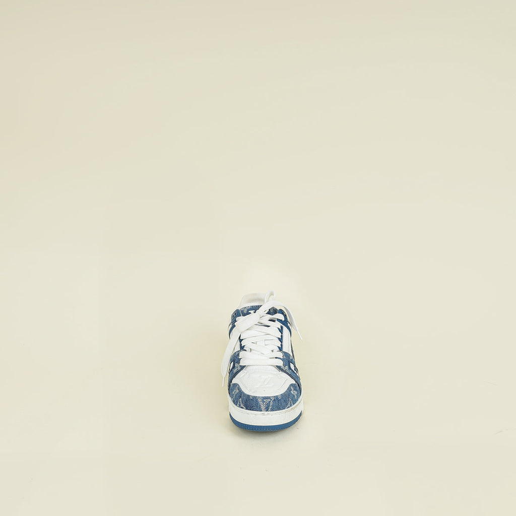 Louis Vuitton Bicolor Monogram Trainers 37