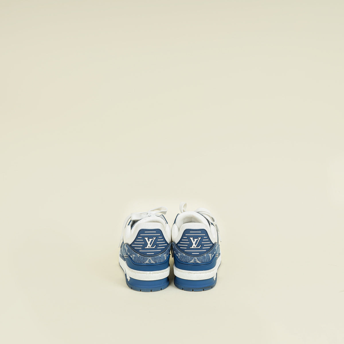 Louis Vuitton Bicolor Monogram Trainers 37