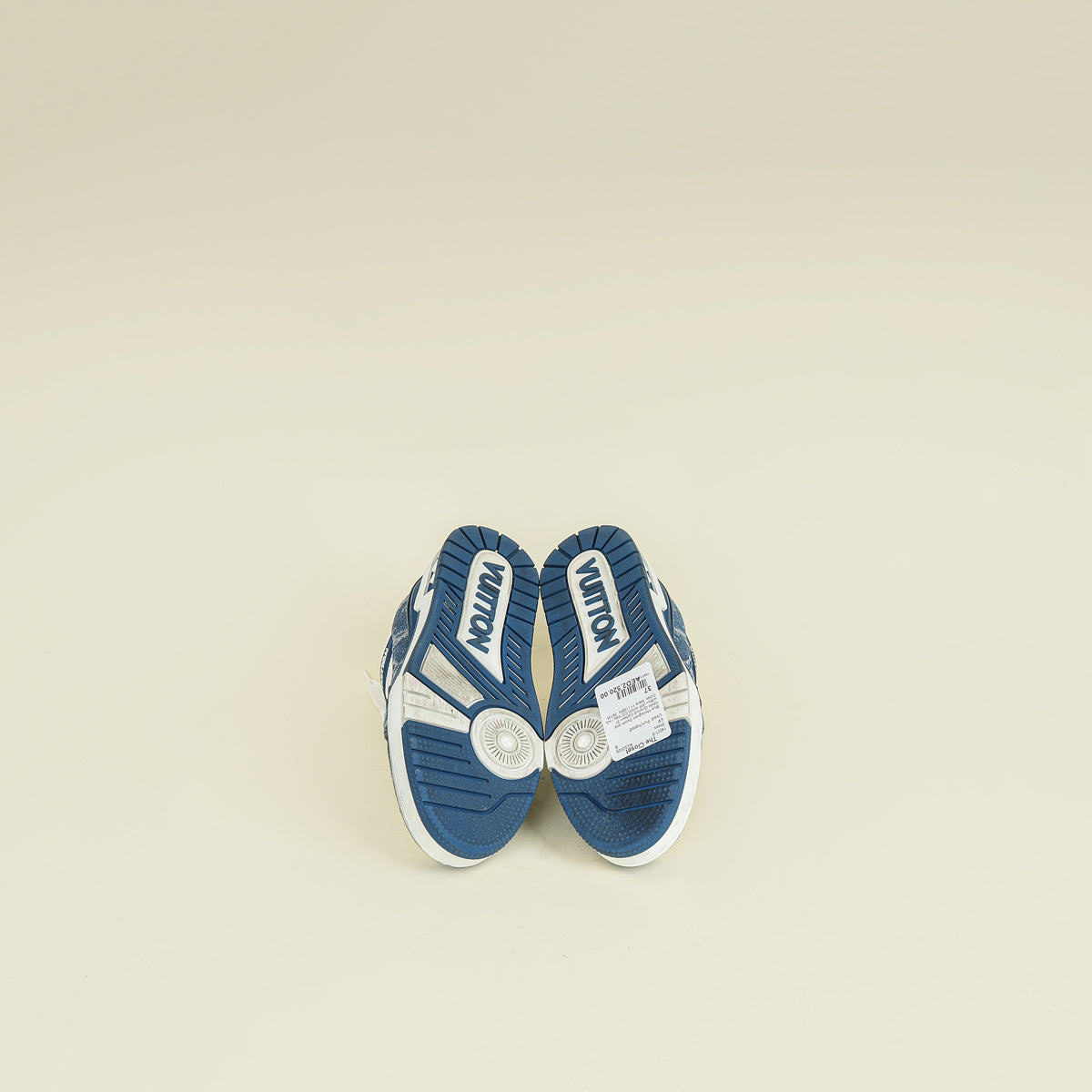 Louis Vuitton Bicolor Monogram Trainers 37