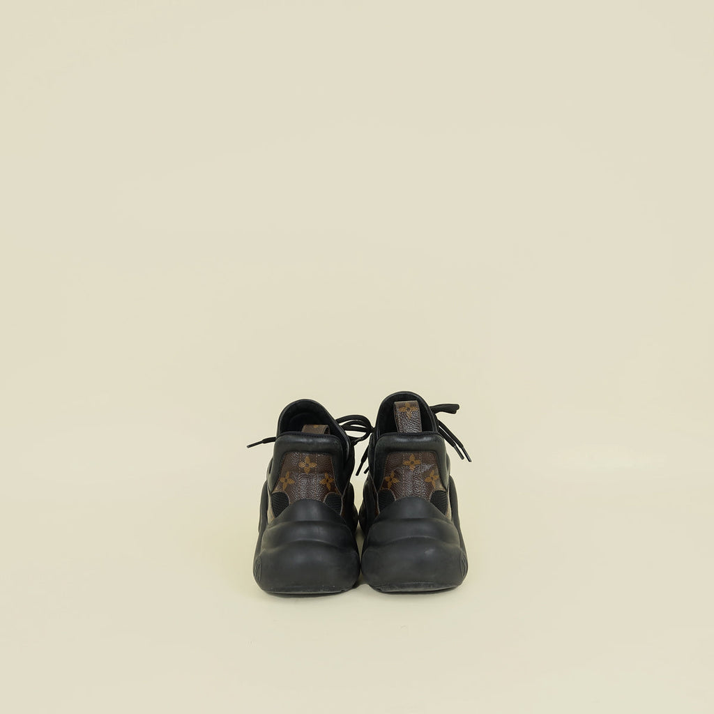 Louis Vuitton Monogram Black Archlight Sneaker 37