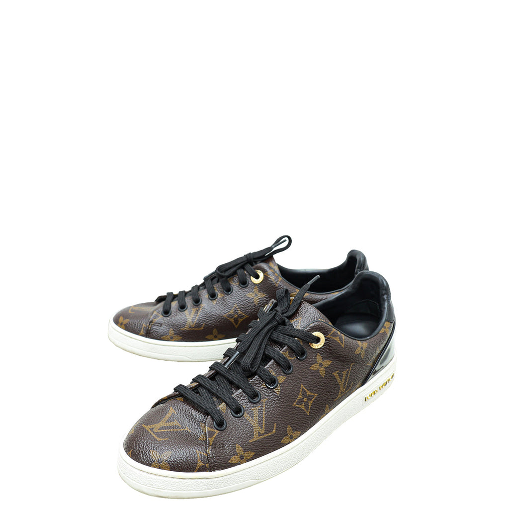 Louis Vuitton Bicolor Monogram Frontrow Sneakers 37