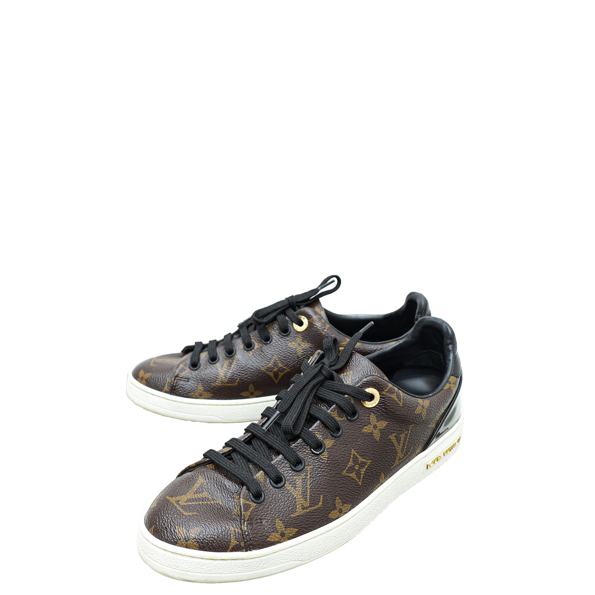 Louis Vuitton Bicolor Monogram Frontrow Sneakers 37