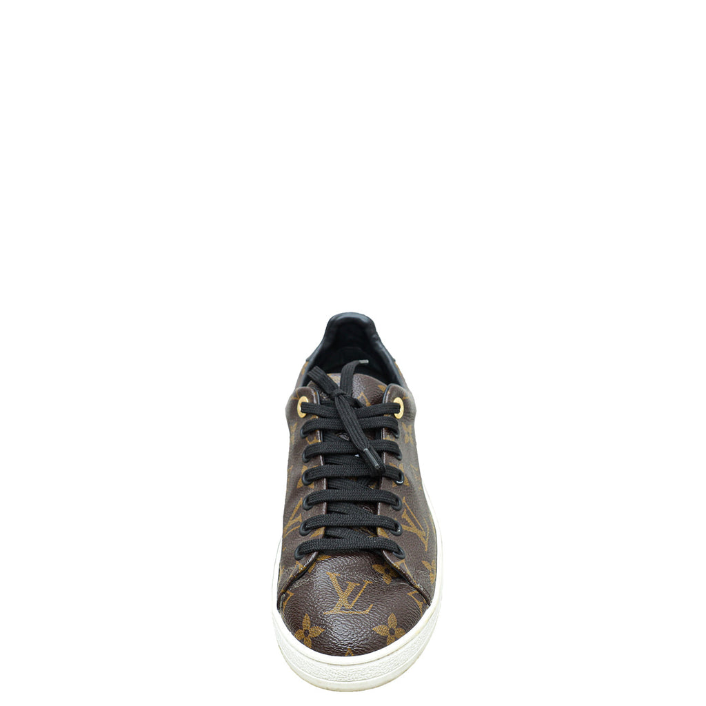 Louis Vuitton Bicolor Monogram Frontrow Sneakers 37