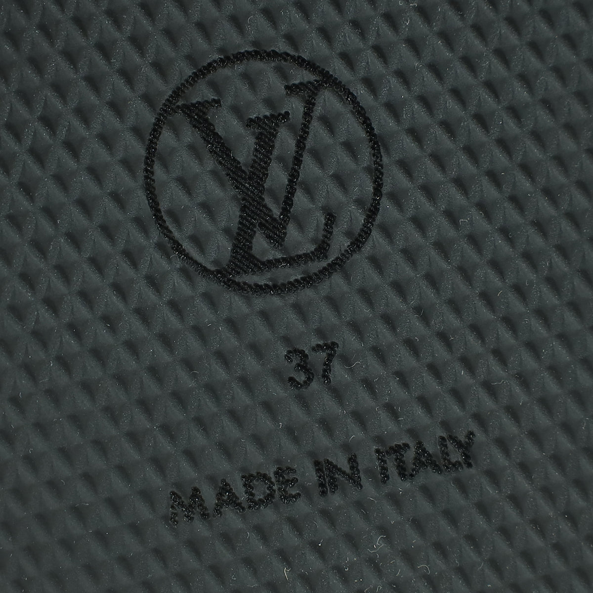 Louis Vuitton Gold Monogram Embossed Sunset Flat Comfort Mules 37