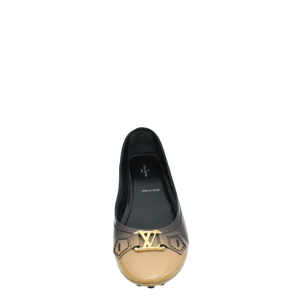 Louis Vuitton Bicolor Oxford Ballerina 38.5