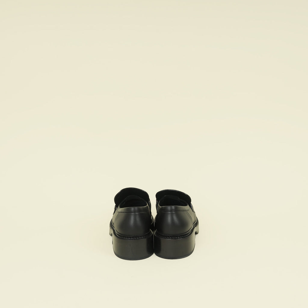 Louis Vuitton Monogram Black Academy Loafer 38.5