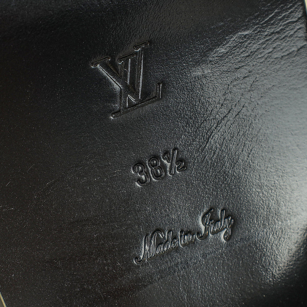 Louis Vuitton Monogram Black Academy Loafer 38.5