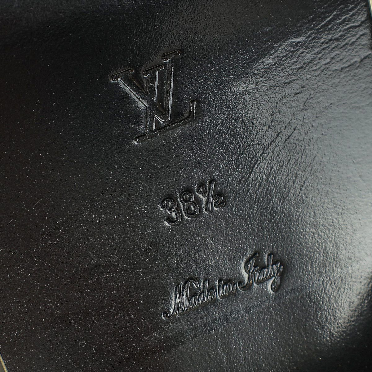 Louis Vuitton Monogram Black Academy Loafer 38.5