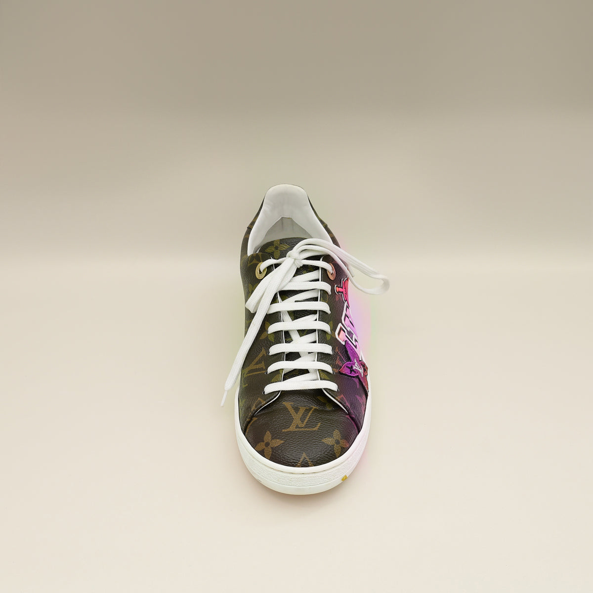 Louis Vuitton Monogram Frontrow Heart Sneakers 38.5