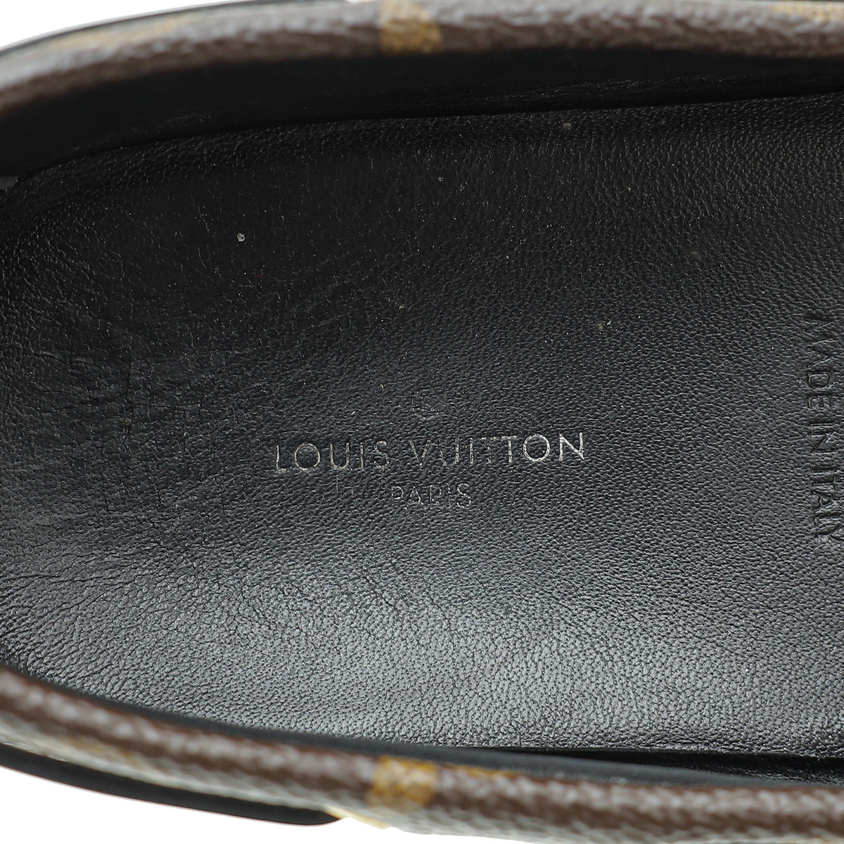 Louis Vuitton Brown Monogram Gloria Flat Loafers 38
