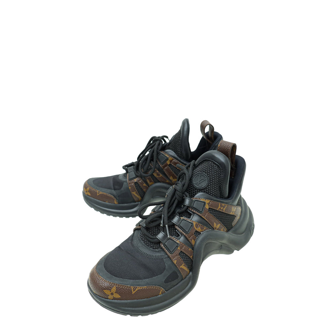 Louis Vuitton Bicolor Monogram Archlight Sneakers 38