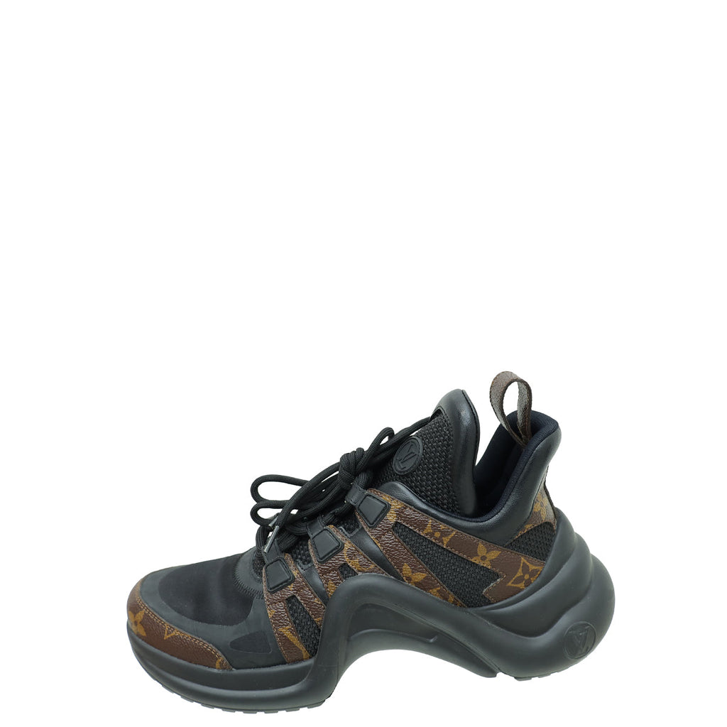 Louis Vuitton Bicolor Monogram Archlight Sneakers 38