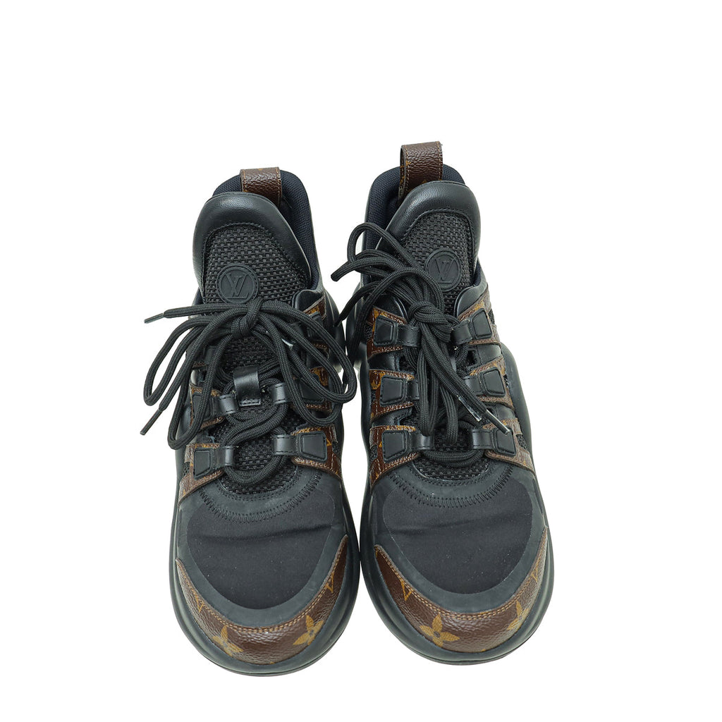 Louis Vuitton Bicolor Monogram Archlight Sneakers 38