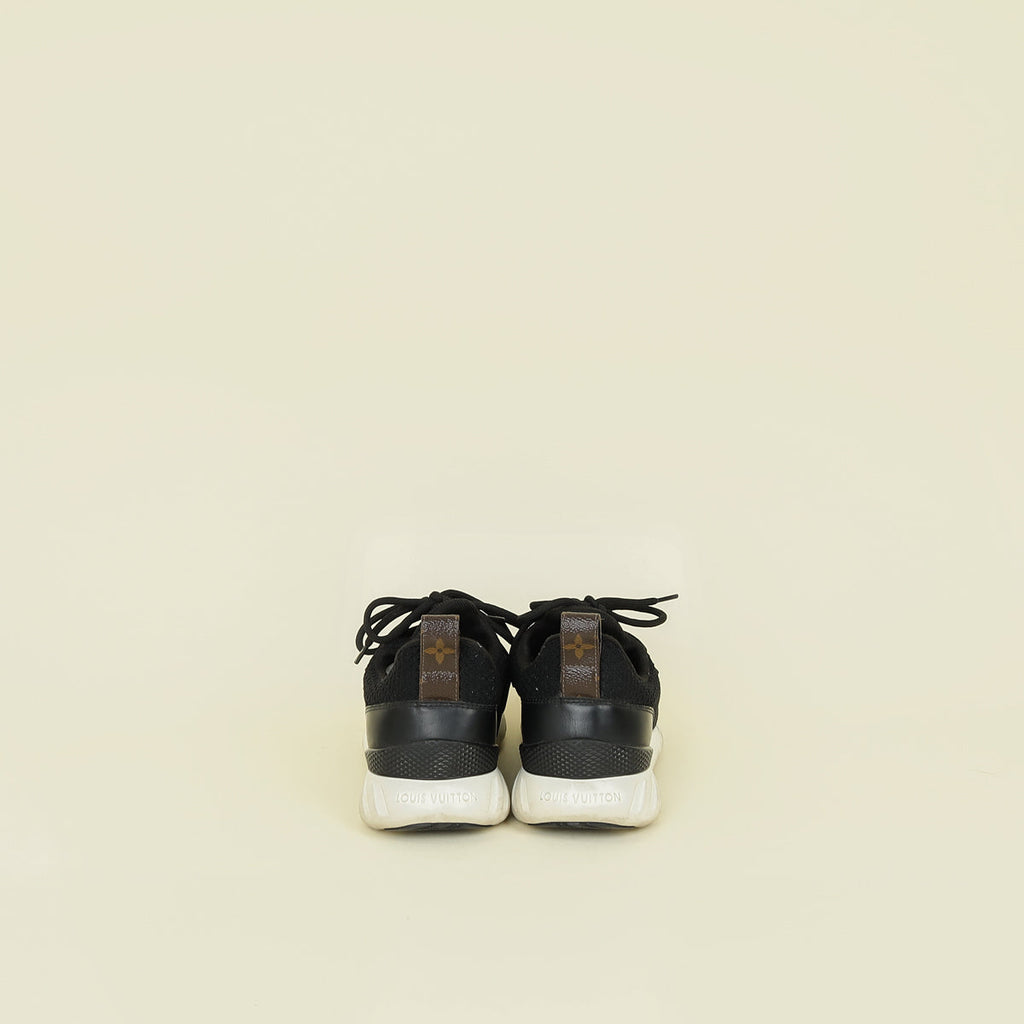 Louis Vuitton Black Aftergame Mesh Sneakers 38