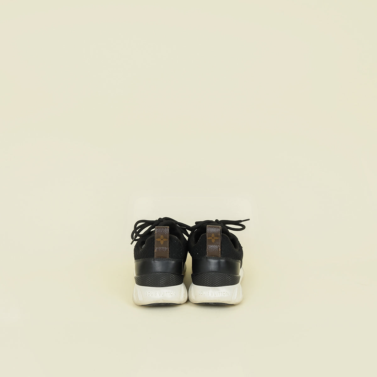 Louis Vuitton Black Aftergame Mesh Sneakers 38