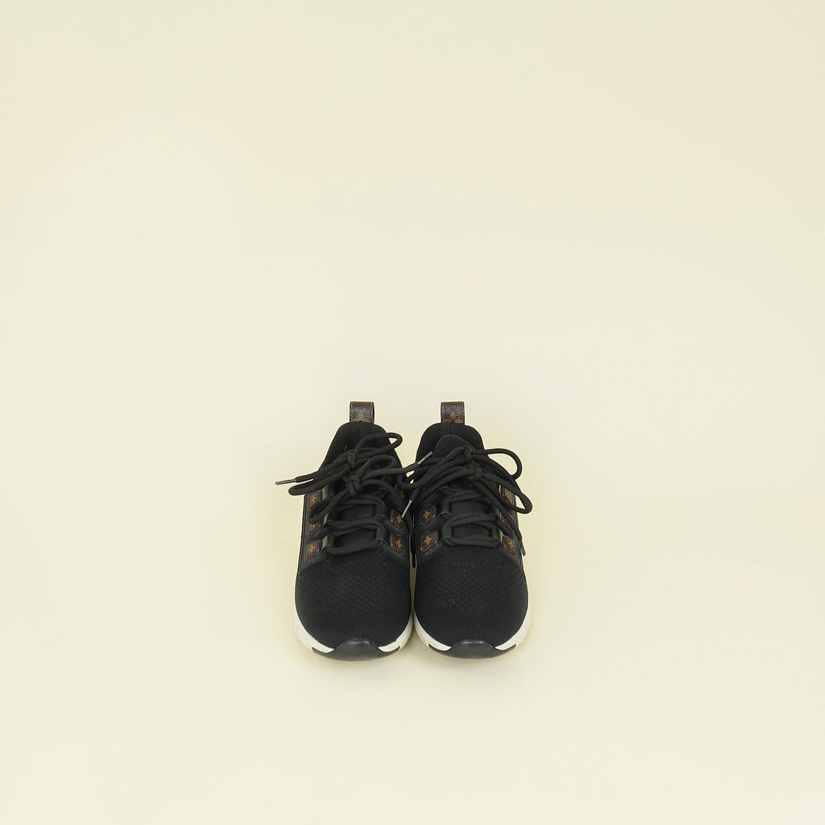 Louis Vuitton Black Aftergame Mesh Sneakers 38