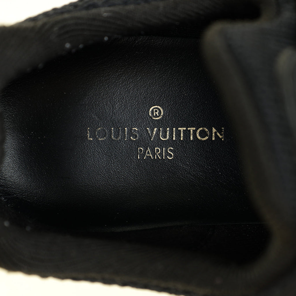 Louis Vuitton Black Aftergame Mesh Sneakers 38