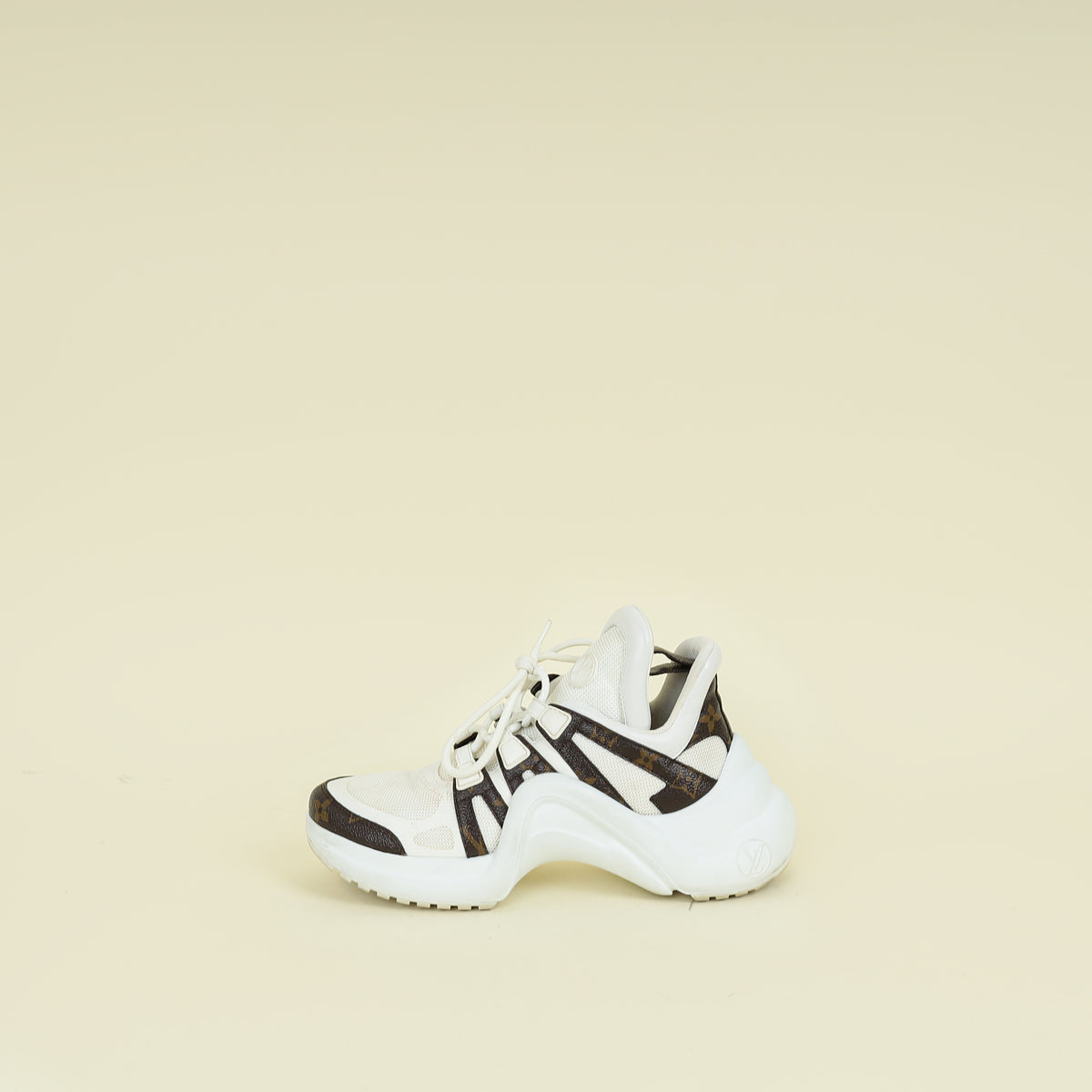 Louis Vuitton White Monogram Archlight Sneaker 38