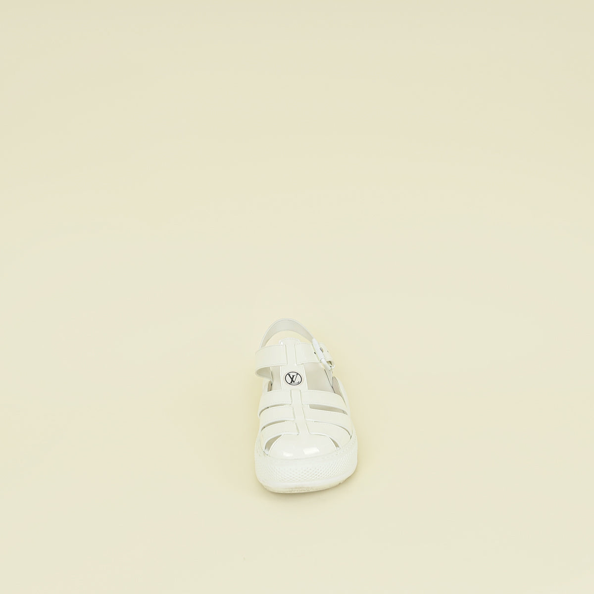 Louis Vuitton White Archlight 1.0 Line Roman Sandal 38