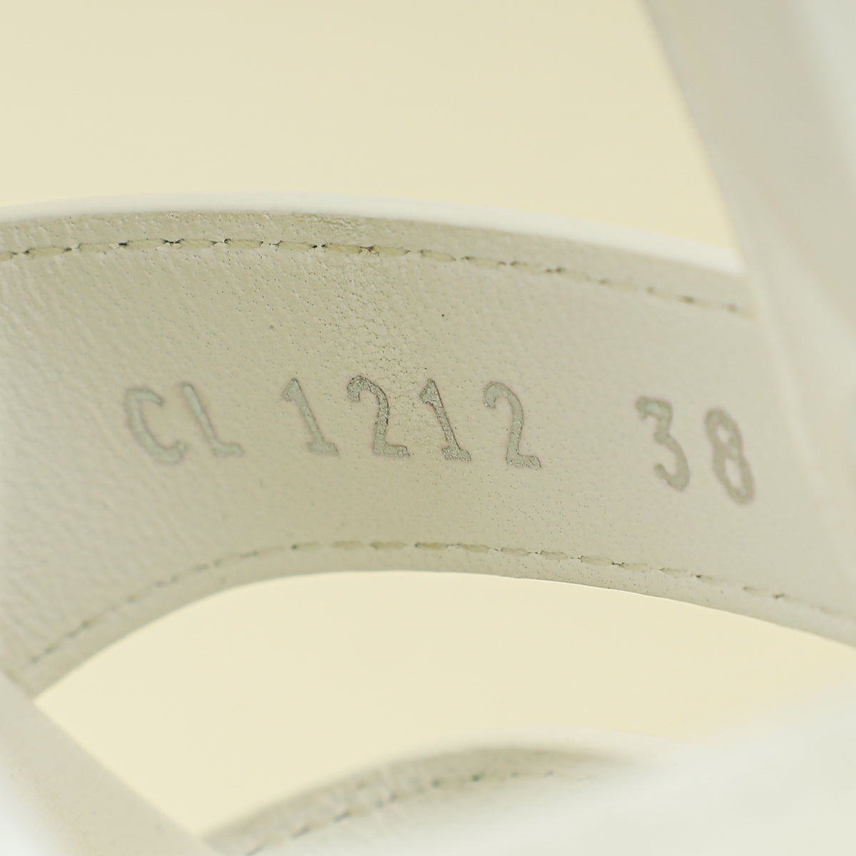 Louis Vuitton White Archlight 1.0 Line Roman Sandal 38