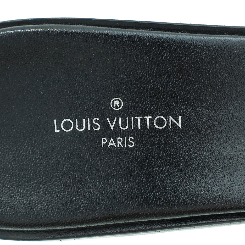 Louis Vuitton Brown Monogram Lock It Mules 38